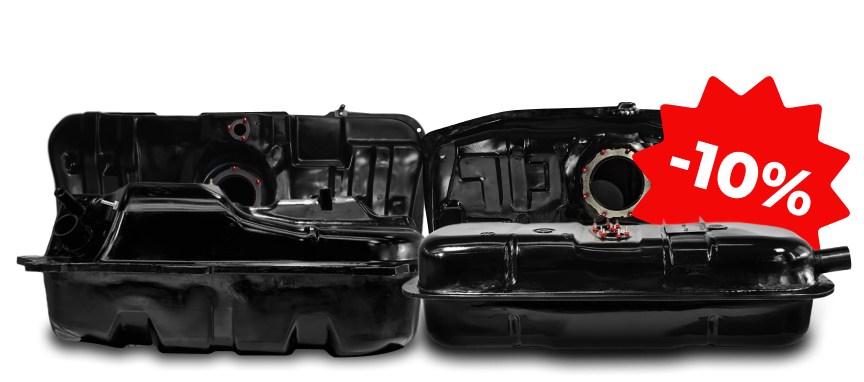 Скидки до 10% на баки bolt-on